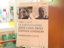 Le Conversazioni with Joyce Carol Oates and Stephen Sondheim